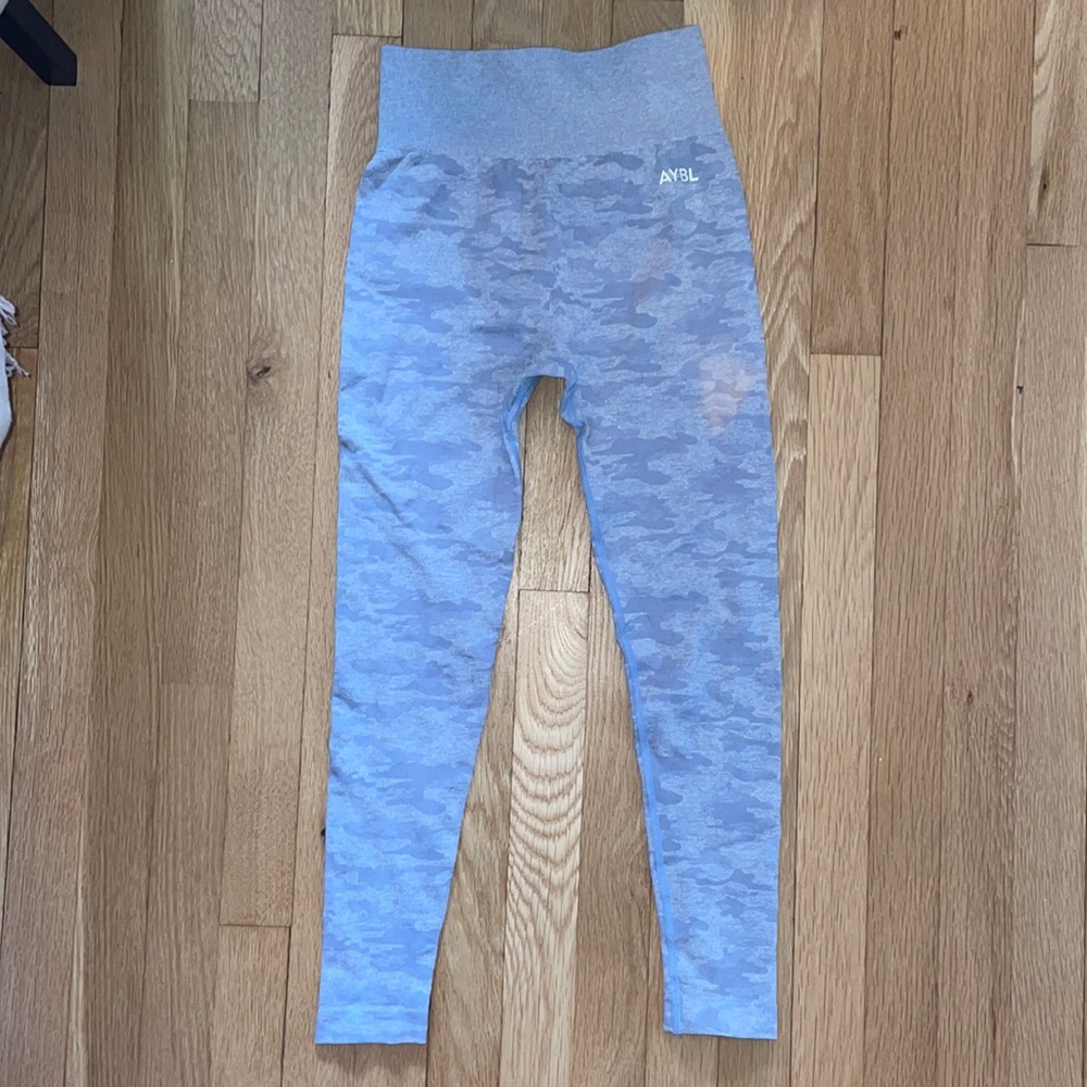 AYBL Blue Camo Leggings
